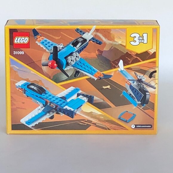 Lego Brand New Creator 3 in 1 Propeller Plane 31099 - Picture 7 of 9
